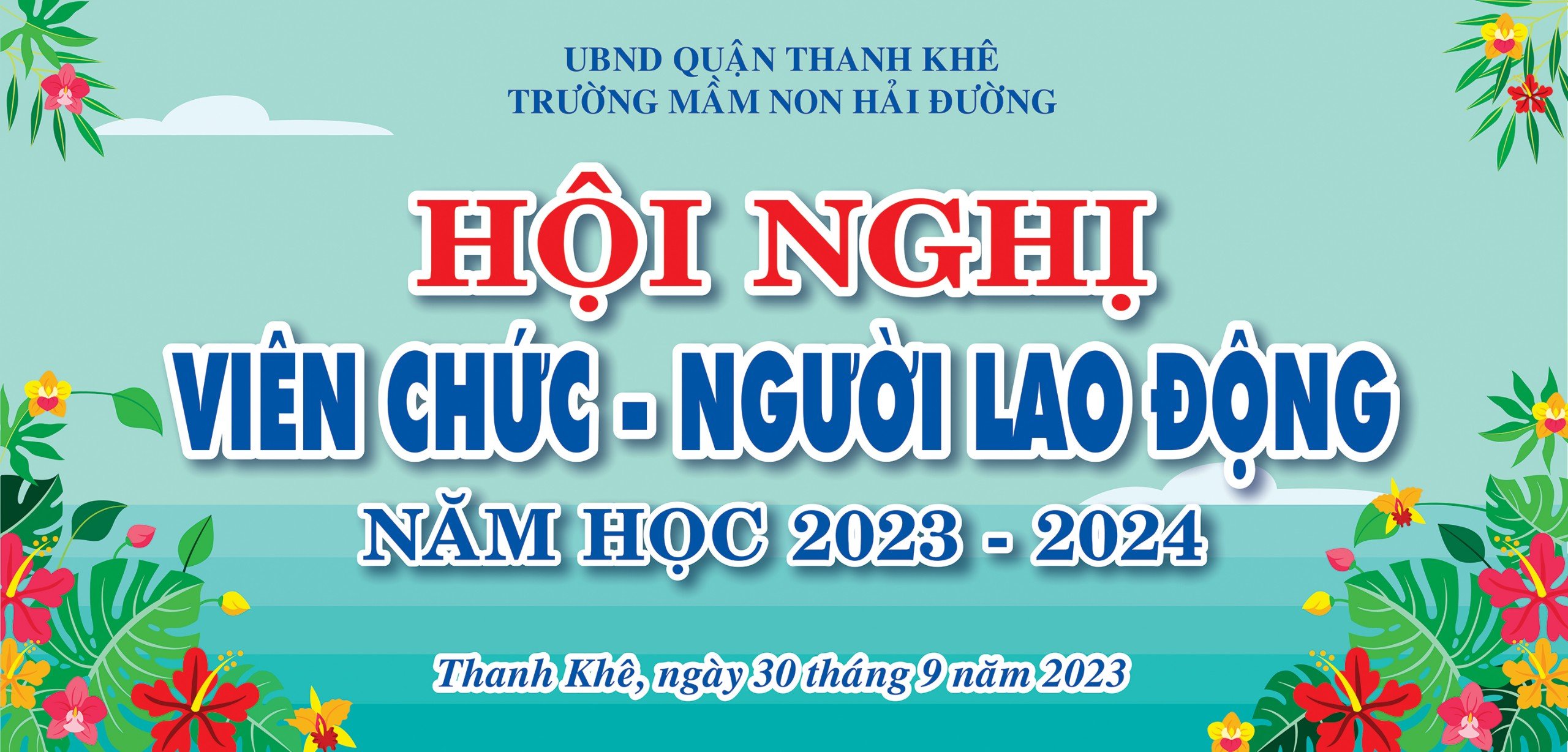 HỘI NGHỊ VIÊN CHỨC, NGƯỜI LAO ĐỘNG NĂM HỌC 2023-2024
